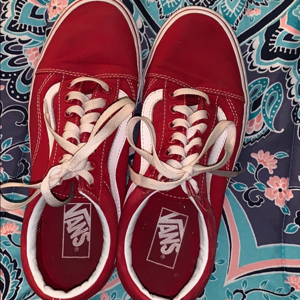Red Vans